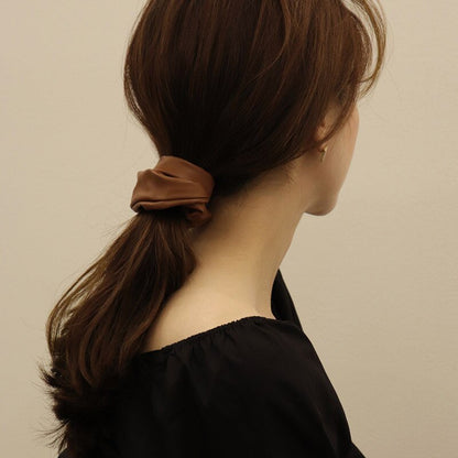 Imitation Leather Hair Tie Ring - Hair Accessories