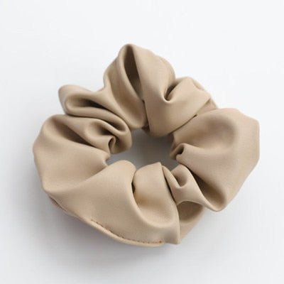 Imitation Leather Hair Tie Ring - Hair Accessories