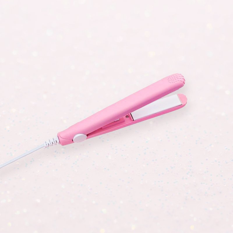 Mini Ceramic Hair Straightener & Curler