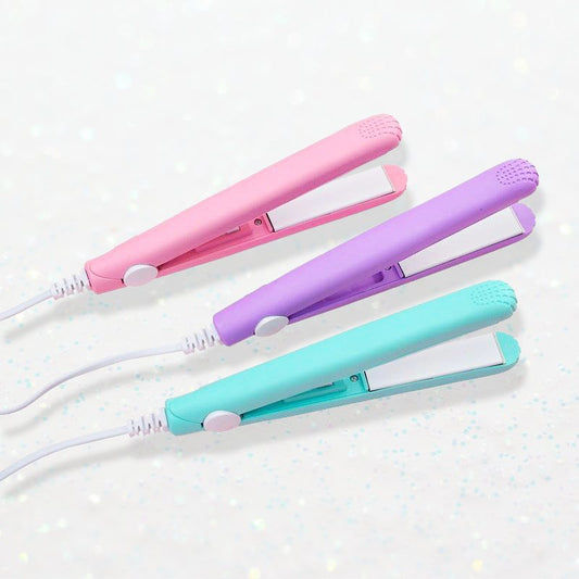 Mini Ceramic Hair Straightener & Curler